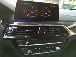 BMW Série 5 Touring - Console