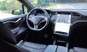 Tesla Model X100d - Cockpit